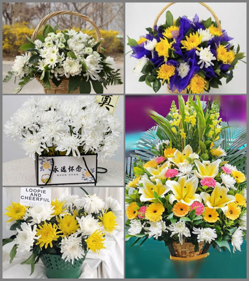 山东莱芜莱城区方下镇铁牛岭村白事提篮配送